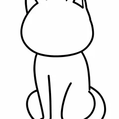 数字ぬりえ・ねこ(脳トレ)